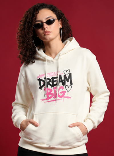 . Dream Big Hoodie (Off White)